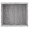 TV staliukas Pakabinama TV spintelė, pilka ąžuolo, 100x30x26,5cm, mediena