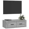 TV staliukas Pakabinama TV spintelė, pilka ąžuolo, 80x36x25cm, mediena