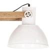 Pakabinamas šviestuvas, baltas, 109cm, 25W, E27