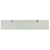Pakabinamos lentynos, 2vnt., 100x20cm, stiklas, 8mm (243801x2)