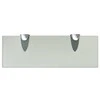 Pakabinamos lentynos, 2vnt., 30x10cm, stiklas, 8mm (243770x2)
