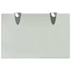 Pakabinamos lentynos, 2vnt., 30x20cm, stiklas, 8mm (243794x2)