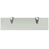 Pakabinamos lentynos, 2vnt., 40x10cm, stiklas, 8mm (243771x2)
