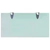 Pakabinamos lentynos, 2vnt., 40x20cm, stiklas, 8mm (243779x2)