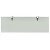Pakabinamos lentynos, 2vnt., 60x20cm, stiklas, 8mm (243797x2)