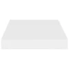 Pakabinamos lentynos, 2vnt., baltos, 23x23,5x3,8cm, MDF