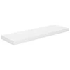 Pakabinamos lentynos, 2vnt., baltos, 80x23,5x3,8cm, MDF