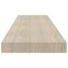 Pakabinamos lentynos, 4vnt., ąžuolo spalvos, 90x23,5x3,8cm, MDF