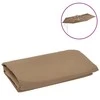 Pakaitinis audinys gembiniam skėčiui, taupe spalvos, 350cm