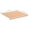 Pakaitinis audinys markizei, geltona ir oranžinė, 4x3,5m