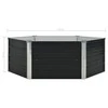 Pakeltas sodo lovelis, antr. sp., 129x129x45cm, galvan. plienas