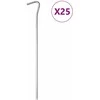 Palapinės kaiščiai, 25vnt., 23cm, skersmuo 5mm, plienas