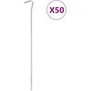 Palapinės kaiščiai, 50vnt., 30cm, skersmuo 5mm, plienas