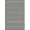 Palapinės kilimėlis, antracito ir baltas, 400x600cm, HDPE