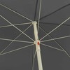 Paplūdimio skėtis nuo saulės, antracito spalvos, 300cm