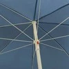 Paplūdimio skėtis nuo saulės, mėlynos spalvos, 300cm