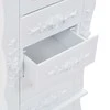 Pastatoma spintelė papuošalams, balta