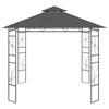 Pavėsinė, antracito spalvos, 3x3x2,7m, 160g/m²