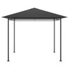 Pavėsinė, antracito spalvos, 3x3x2,7m, 180g/m²
