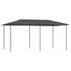 Pavėsinė, antracito spalvos, 2,98x5,3x2,59m, 160g/m²