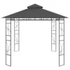 Pavėsinė, antracito spalvos, 4x3x2,7m, 160g/m²