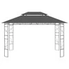 Pavėsinė, antracito spalvos, 4x3x2,7m, 160g/m²