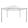 Pavėsinė, baltos spalvos, 4x4x3m, 180 g/m²