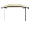 Pavėsinė, kreminės spalvos, 3x4x2,65m, 180 g/m²