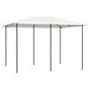 Pavėsinė, kreminės spalvos, 3x4x2,6m, 160g/m²