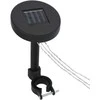 Pavėsinė su lemputėmis LED, antracito, 3x3 m
