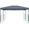 Pavėsinė su lemputėmis LED, antracito, 400x300 cm