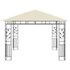 Pavėsinė su tinkleliu nuo uodų, kreminė, 3x3x2,73m, 180g/m²