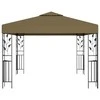 Pavėsinė, taupe spalvos, 3x3m, 180g/m²