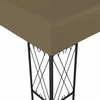 Pavėsinė, taupe spalvos, 3x3m, audinys