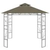 Pavėsinė, taupe spalvos, 3x3x2,7m, 160g/m²