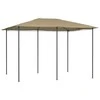 Pavėsinė, taupe spalvos, 3x4x2,6m, 160g/m²