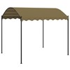 Pavėsinė, taupe spalvos, 4x3x2,6m, 180g/m²