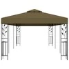 Pavėsinė, taupe spalvos, 6x3m, 180g/m²