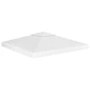 Pavėsinės uždangalas, 2 pakopų, baltas, 3x3m, 310 g/m²