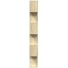 Pertvara/knygų spinta, ąžuolo, 70x24x193cm, 6 pakopų