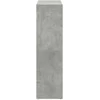 Pertvara/knygų spinta, betono, 102x29x103,5cm, mediena