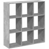 Pertvara/knygų spinta, betono, 102x29x103,5cm, mediena