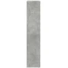 Pertvara/knygų spinta, betono pilka, 143,5x29x143,5cm, 4 pakopų