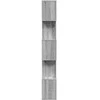 Pertvara/knygų spinta, sonoma ąžuolo, 70x24x161cm, 5 pakopų