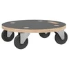 Transportavimo vežimėliai, 2vnt., 38x11,5cm, apskriti, 250kg
