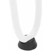 Kavos staliuko kojelės, 4 vnt., baltos, 20 cm, plienas, segtukai