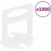 Plytelių išlyginimo spaustukai, 1000vnt., 3mm