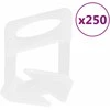 Plytelių išlyginimo spaustukai, 250vnt., 2mm
