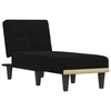 Sofa Poilsio gultas, juodos spalvos, audinys