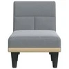 Sofa Poilsio gultas, šviesiai pilkos spalvos, audinys